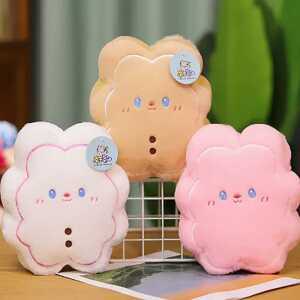 행복한 토끼 수면 애착인형 보들보들 베개 제품 쿠션