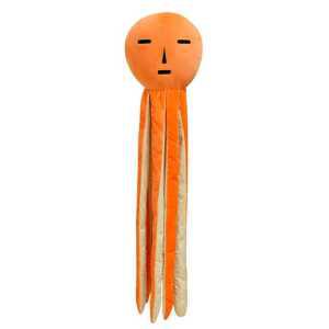 가정용 실내 문어 소품 제품 캐릭터 봉제 오렌지색 인형 인테리어 장식