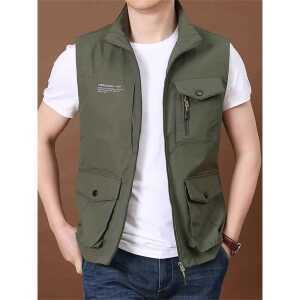 야외 낚시 베스트 조끼 다용도 제품 레저 캠핑 멀티 포켓