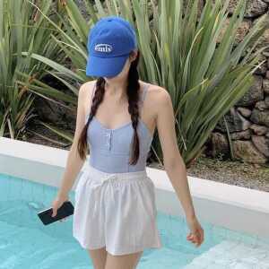 여성 모노키니 제품 휴양지 수영복 체형커버 비치 원피스수영복