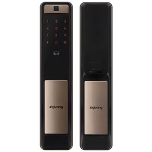 직방 loT 지문 현관문 푸시풀 도어락 SHP-DP960 WI-FI 일체형 원격 보안 앱