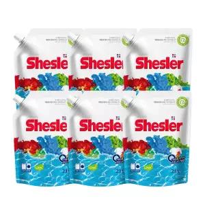 [아토세이프][쉬슬러] 액체 세탁세제 리필 에이프릴 2.1L 6개