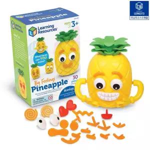 러닝리소스 감정표현 파인애플 감각놀이 표정연습 표정 만들기 정서놀이 마음 학습 소근육발달