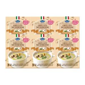 폰타나 피에몬테 그릴드 머쉬룸 크림 수프 즉석지함, 60g, 6개