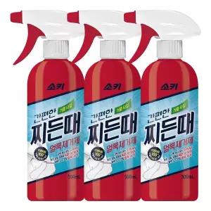 무궁화 소키 찌든때 얼룩 제거제 스프레이 500ml X 3개