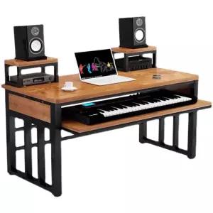 미디 책상 작곡 테이블 전자 피아노 스튜디오 건반