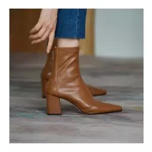 [하프클럽/]B21 웨스턴 스타일 스판 삭스 부츠