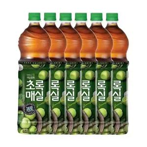[웅진식품]초록매실제로 1.5L x 6페트