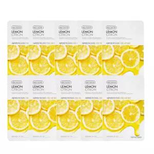 더페이스샵 갈아만든 레몬 마스크 시트 10매