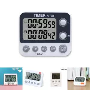 주방 듀얼 타이머 FT-DT01/쿠킹/시계/수험생/시간/스터디/전자/디지탈/학습/요리/주방용/베이킹/쿠킹