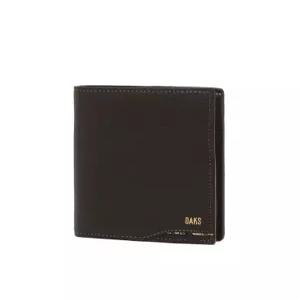 닥스 액세서리 25FW [NEW] 알렉산드라 시그니처 체크 배색 브라운 소가죽 중지갑 DBWA5F728W3