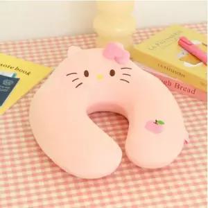 헬로키티 트래블 메모리폼 목베개 목쿠션C84106