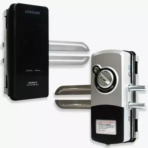 에버넷 LH310GX-N 날개형 유리문 전용 보조키 상가 매장 사무실용 공중화장실 번호키