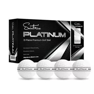 [캘러웨이]세인트나인 플래티넘 3피스 시그니처 블랙라인 고반발 저압축 골프공 12구