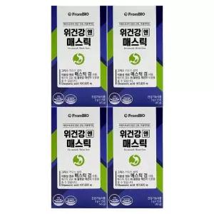 프롬바이오 위건강엔 매스틱 3g x 15포 4통