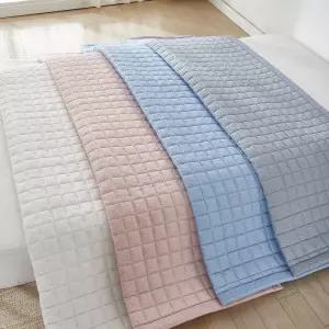 샤베트 햄프 안티모스 카페트 겸 패드/이불/침대/매트/면패드/이불겸/바닥/침구/깔개/사계절/1인용/싱글/