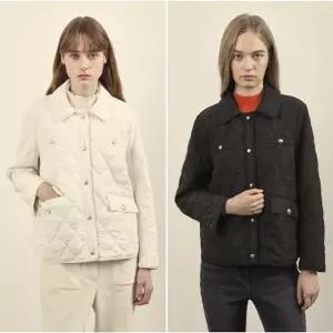 [갤러리아] 올리비아로렌 자수 퀼팅 패딩 자켓 VVBKA4W9291