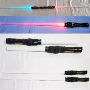 LED 광선검 쌍검 합체 검 전자 장난감 모형 야광