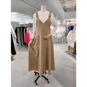 [NS홈쇼핑]나인스텝 플레어 멜빵 원피스 (N25NO5302)[35430852]