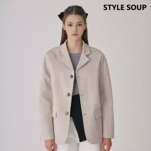 페이크 스웨이드 루즈핏 재킷(SB9JKE2)