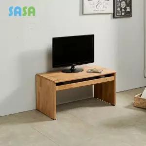 [SASA]사사가구 우드픽 엘다 원목 컴퓨터 좌식책상 800