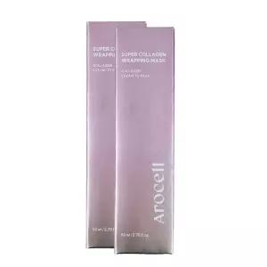 아로셀 슈퍼 콜라겐 랩핑 마스크 80ml 2개