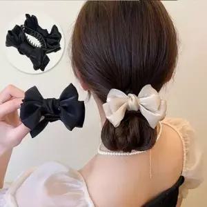 [하프클럽/]빅사이즈집게핀 머리핀 미니리본 당고머리 집게핀 ELH-046