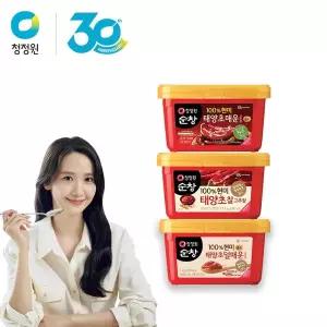 [청정원][본사직영]순창 고추장 1kg 3종 2개 골라담기