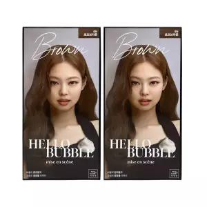 [미쟝센]미쟝센 올뉴 헬로버블 6N 초코브라운30g x2