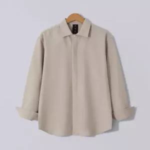 [엠엔씨][MNC] 사방스판 히든버튼 셔츠 (MDLS171LS)