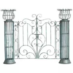 정원 대문 엔틱 펜스 전원주택 빈티지 게이트 울타리