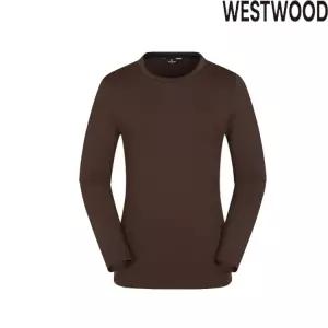 여성 가을 겨울 히트텍 라운드 티셔츠 WO3WTTR404