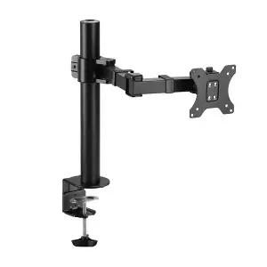 넥시 클램프거치 17-32형 관절형 싱글 모니터암 브라켓 거치대 NX1194