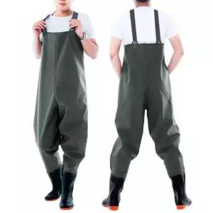 갯벌 농사 일체형 전신 멜빵 스트랩 방수 작업복-WFHRFP9