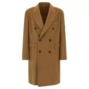 탈리아토레 미디 길이 더블 브레스티드 코트 CLD10BA50017 A1207 TP949174108