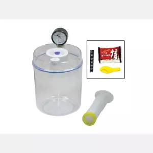 과학 학습 교구 진공실험장치세트 (압력계부착)