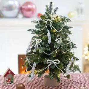 플라워트리 크리스마스 미니트리 워머 진주가득 왕실 60cm 장식