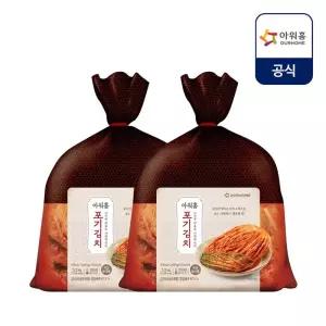 [내일도착] 아워홈 포기김치 3.3kg x 2개