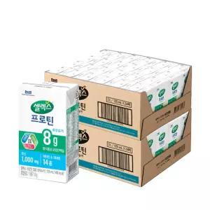 셀렉스 마시는 프로틴 음료, 로우슈거 팩, 125ml, 48개