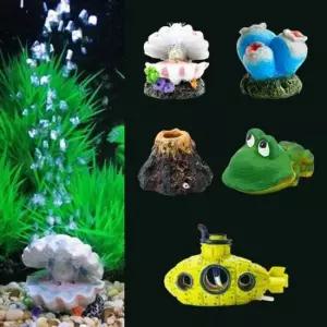 어항 기포기 히터 산소 발생기 귀엽게 알비노폴레드구피 물고기키우기 열대어키우기