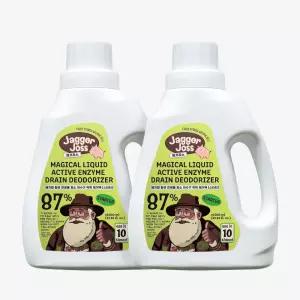 제거죠스 하수구 냄새 제거 미생물 효소 배수구 세정제 스타터 1L 2개