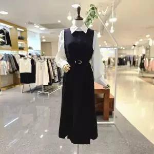 [대구백화점][멜로디가든]블랙벨트셋업 원피스(M25F8O113)