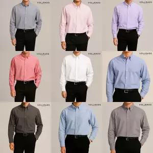 [폴라츠 옴므]남성 옥스포드 버튼다운 베이직 무지 남방 셔츠