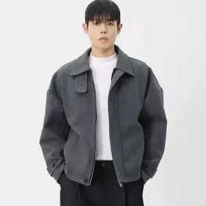 빌리버스 남성 데일리 간절기 캐주얼 발마칸 가을 트렌디 하프 코트 BADS003