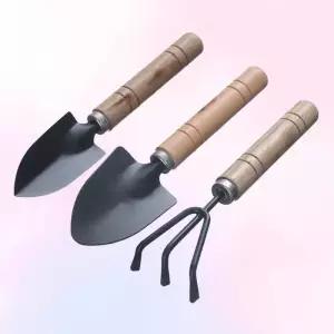 미니 홈 안전한 꽃삽 초등학교 쇠스랑 잡초제거 갈퀴
