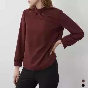 [올리비아로렌] MG01 밴드넥 네크셔링 블라우스 신선도원몰 VOCNL3W9121 (S41989326)