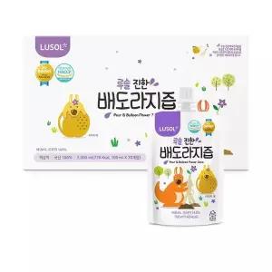 [루솔](대전신세계)[5만원 이상 스벅 5천원] 루솔 진한 배도라지즙 120포(분할배송)