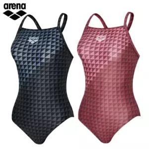 아레나 여성수영복 체크포인트 원피스 드롭백 A5FL1LD07