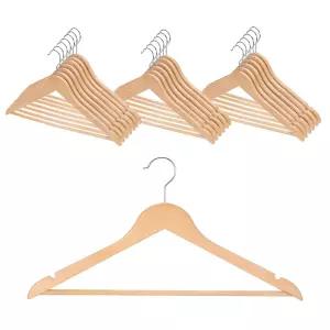 코멧 프리미엄 원목 옷걸이 나무 20개