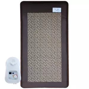 한일생활과학 그래핀 탄소 온수매트 전기장판 브라운 싱글 100x200cm 전체난방